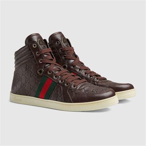 gucci high sneaker|Gucci sneakers male.